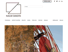 Tablet Screenshot of nieuwdakota.com